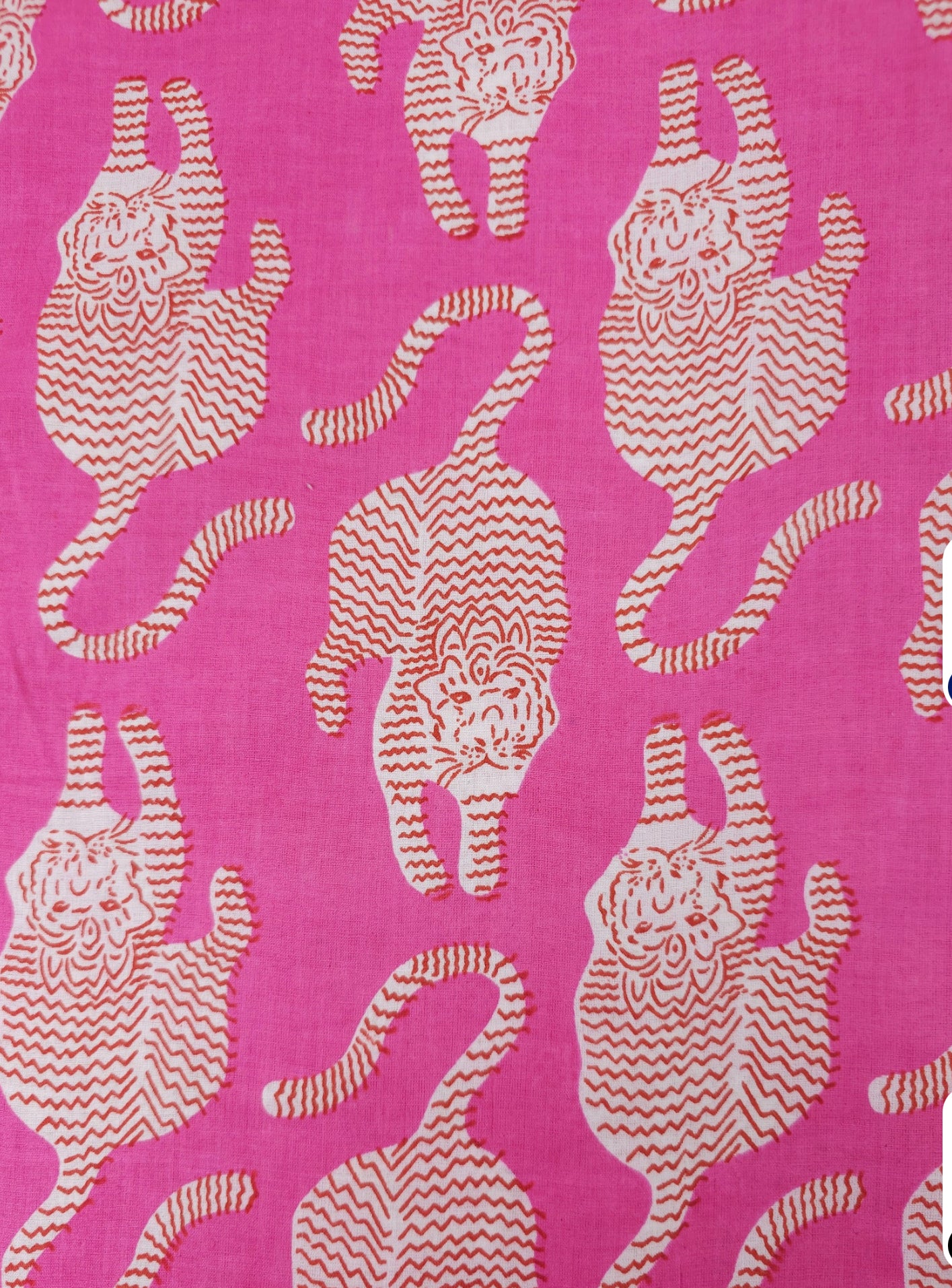 Hot pink Tiger Pyjama Shorts