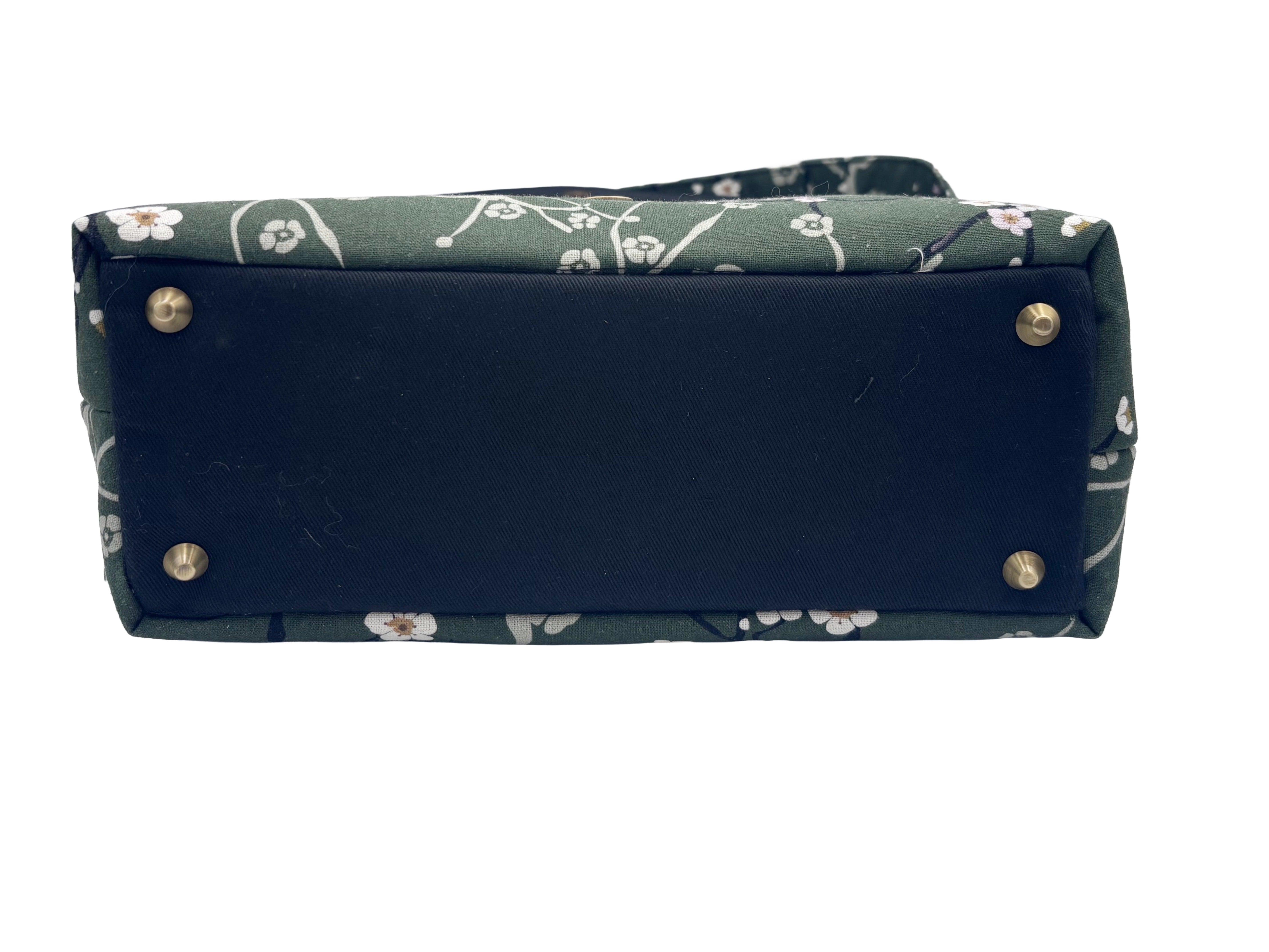 Cherry Blossom Linen Crossbody Bag – Eastern Escape Collection