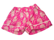 Hot pink Tiger Pyjama Shorts