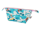 Cornish Surf Girl Wash Bag – Coastal Travel Makeup Pouch