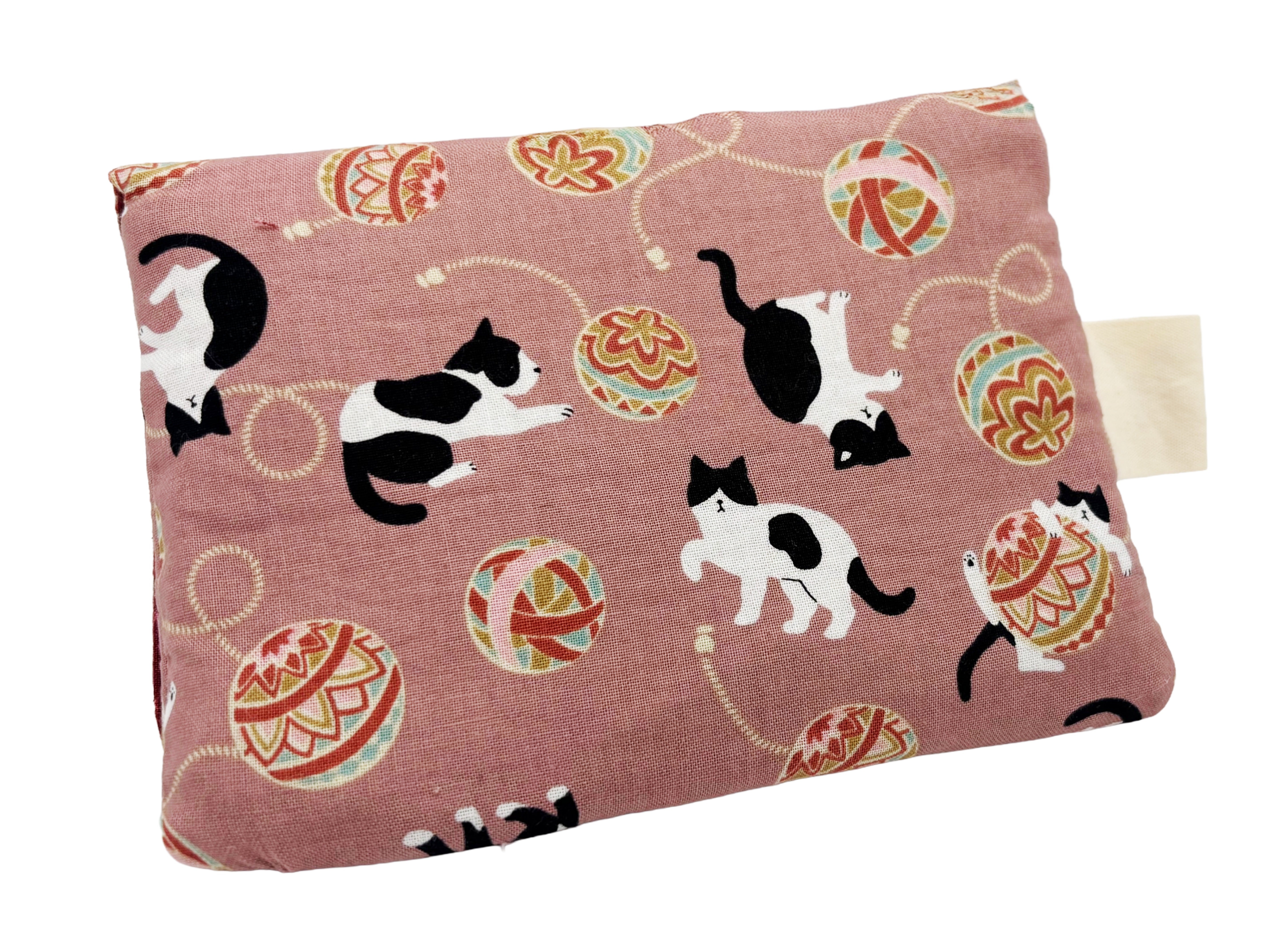 Black and white cat coin purse wallet
