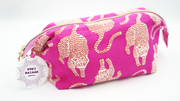 Compact Tiger Wash Bag – Hot Pink Toiletry Bag