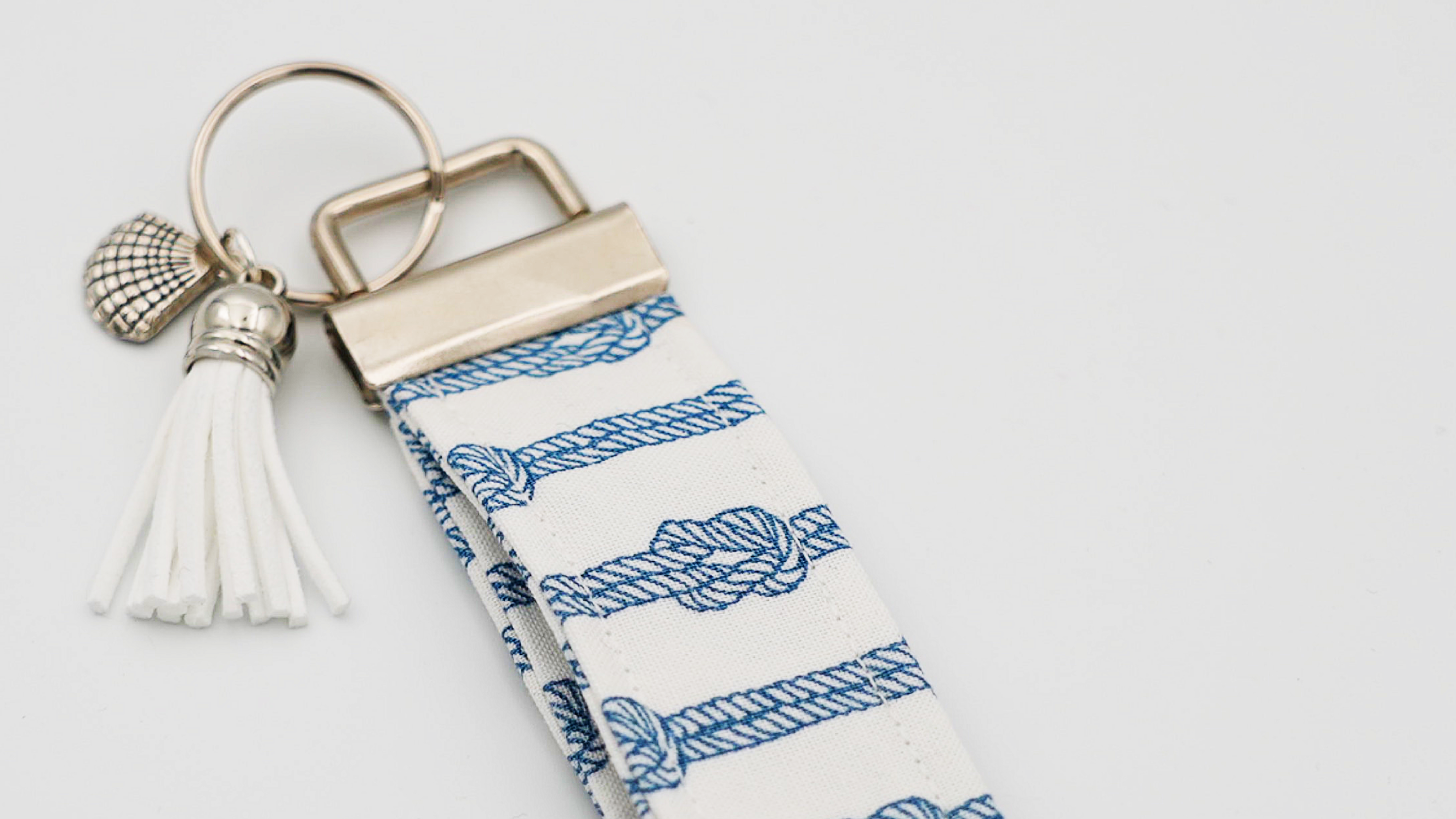 Nautical Knot Keyring